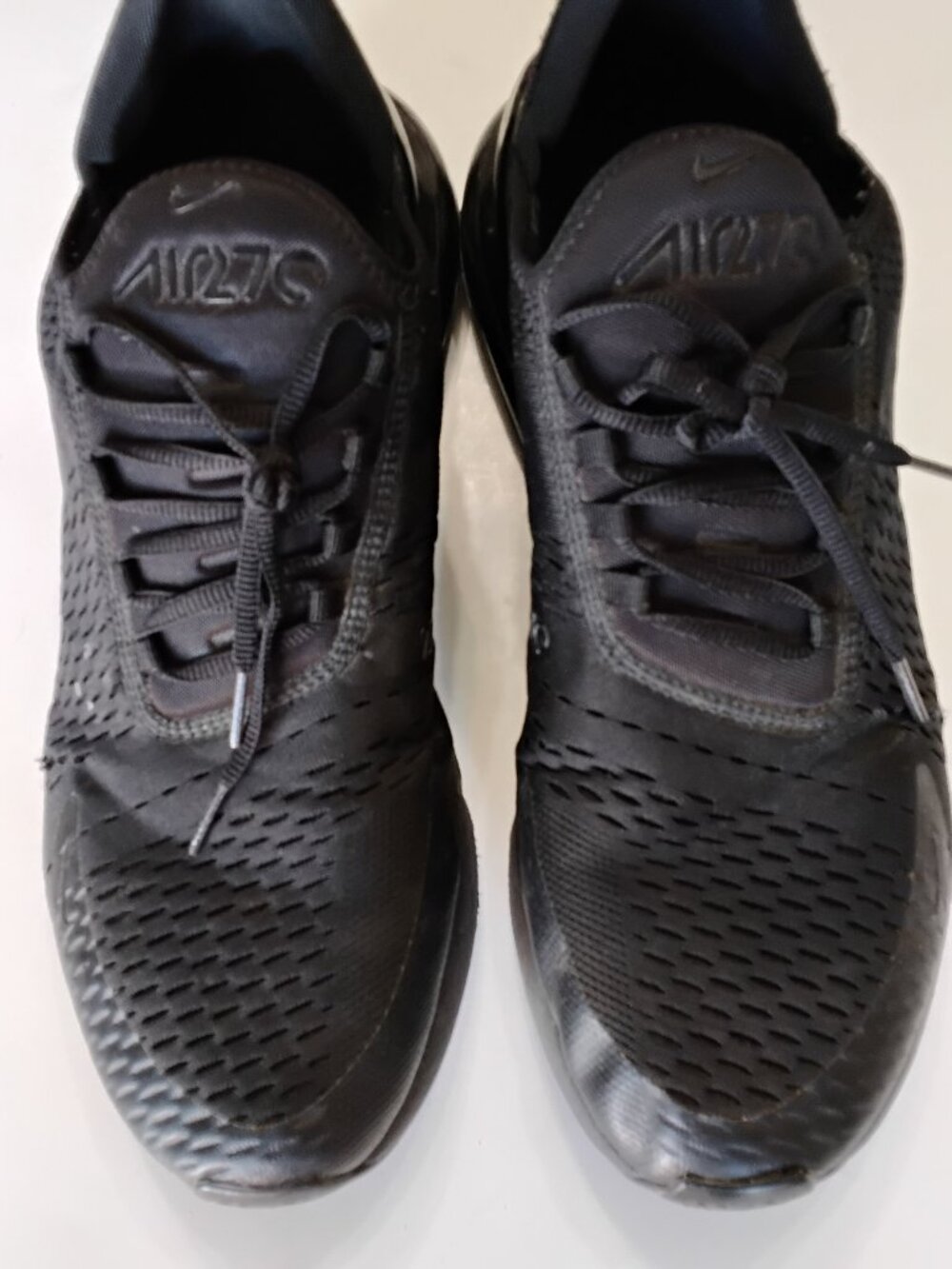 Nike Air Max 270 Triple Black Men's Size 15 AH8050-005 Good Condition